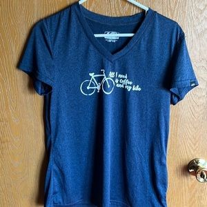 Louis Garneau Vneck Tee Size Med